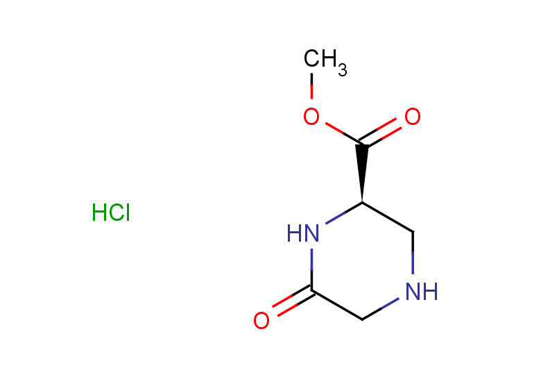 methyl (2R)-6-oxopiperazine-2-carboxylate hydrochloride