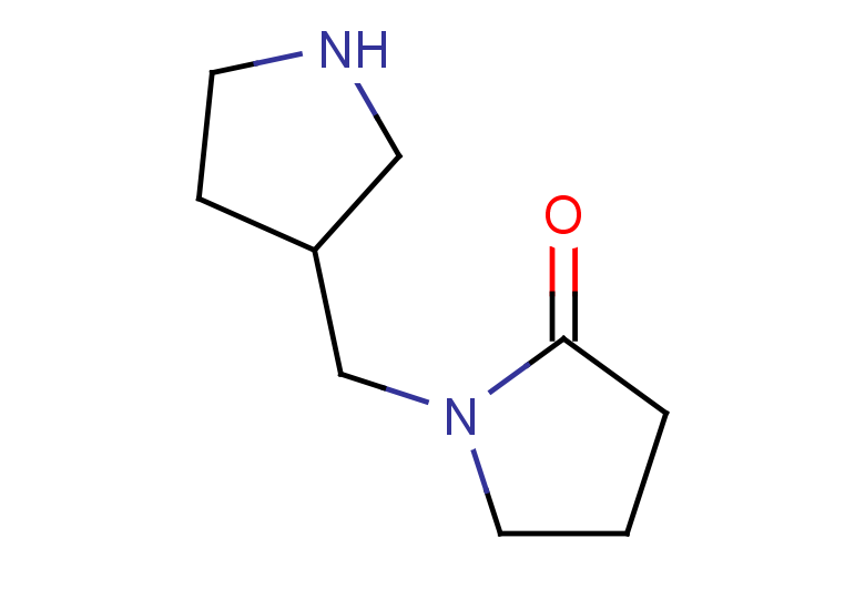 1-(pyrrolidin-3-ylmethyl)pyrrolidin-2-one