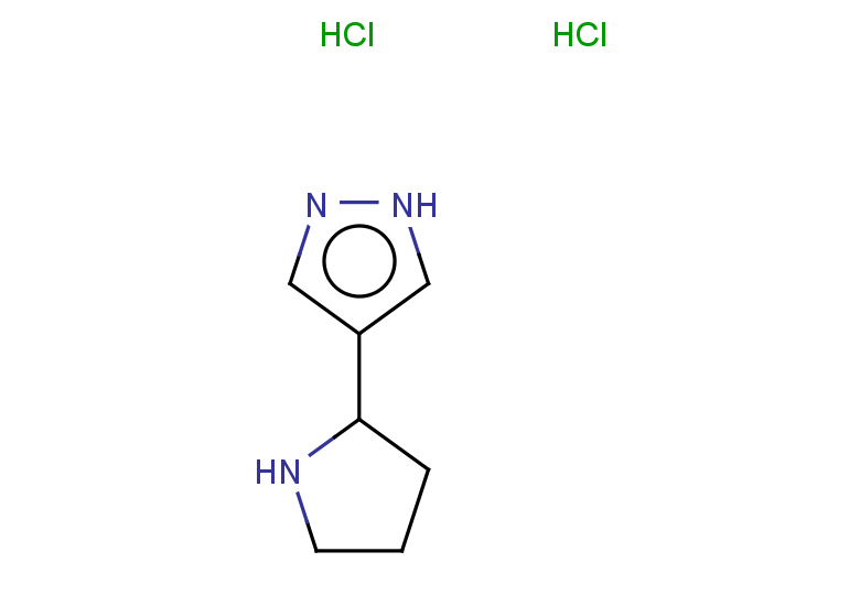 4-(pyrrolidin-2-yl)-1H-pyrazole dihydrochloride
