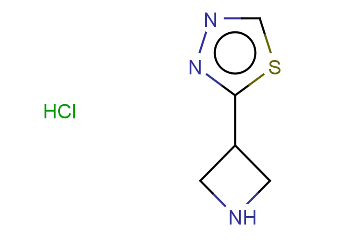 2-(azetidin-3-yl)-1,3,4-thiadiazole hydrochloride
