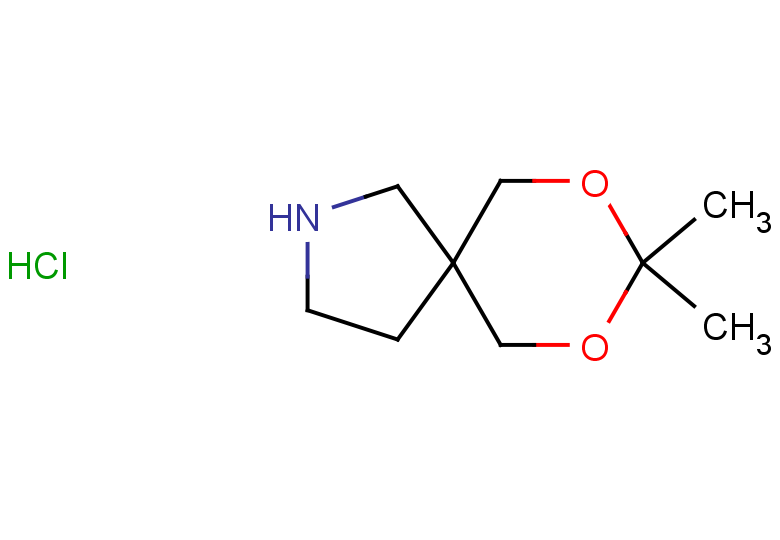 8,8-dimethyl-7,9-dioxa-2-azaspiro[4.5]decane hydrochloride