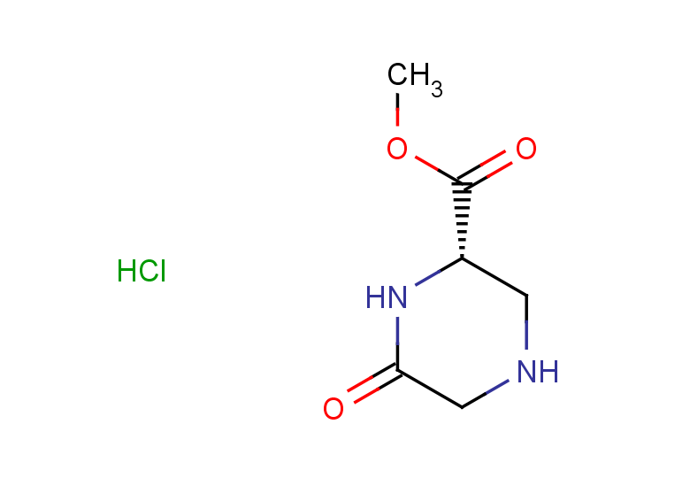 methyl (2S)-6-oxopiperazine-2-carboxylate hydrochloride