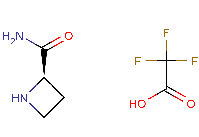 (2R)-azetidine-2-carboxamide, trifluoroacetic acid