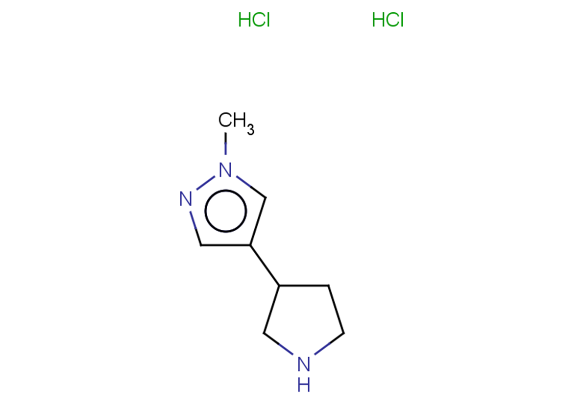 1-methyl-4-(pyrrolidin-3-yl)-1H-pyrazole dihydrochloride