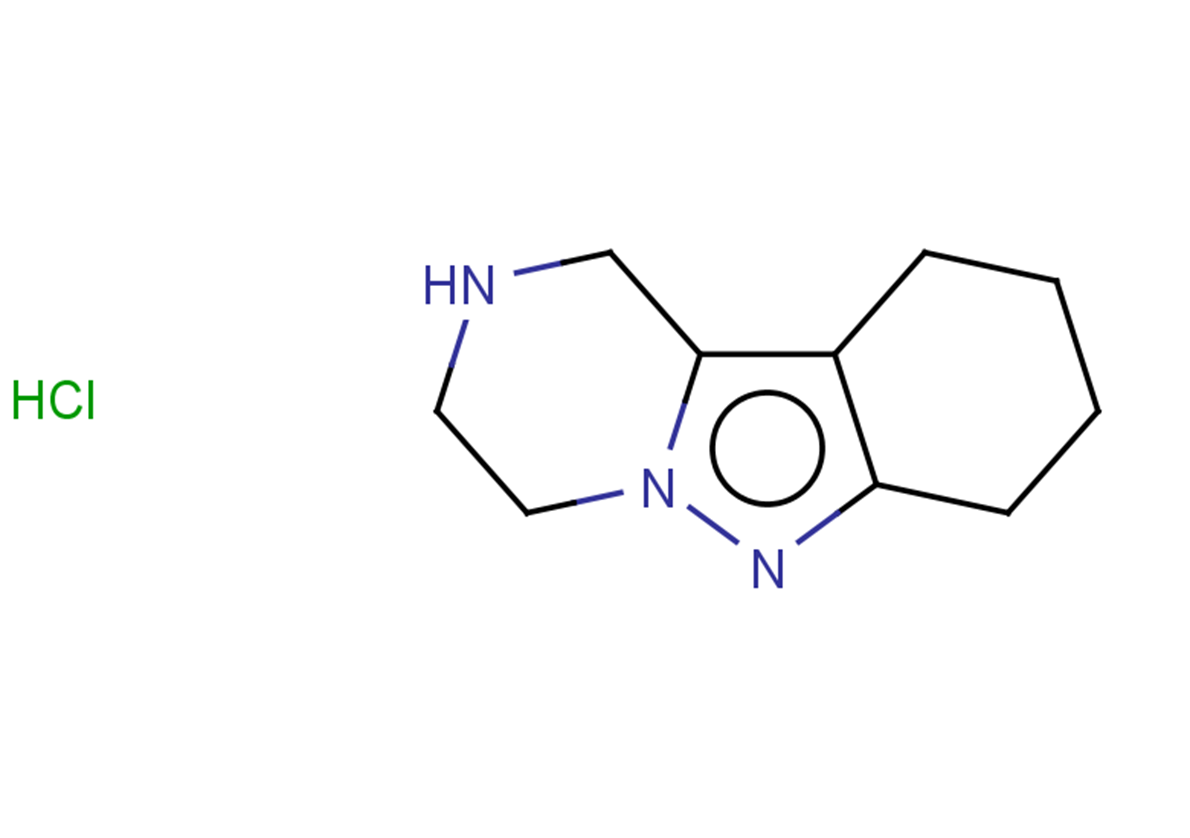 1H,2H,3H,4H,7H,8H,9H,10H-pyrazino[1,2-b]indazole hydrochloride