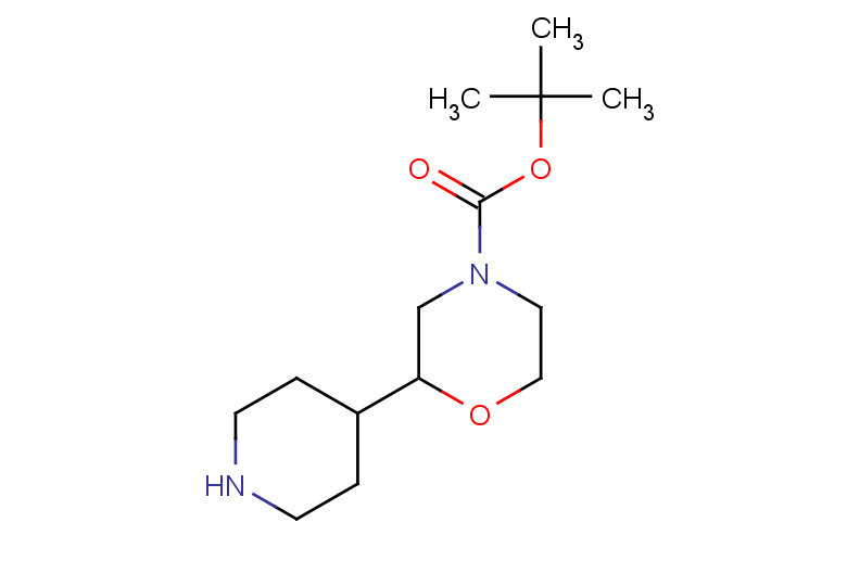 tert-butyl 2-(piperidin-4-yl)morpholine-4-carboxylate