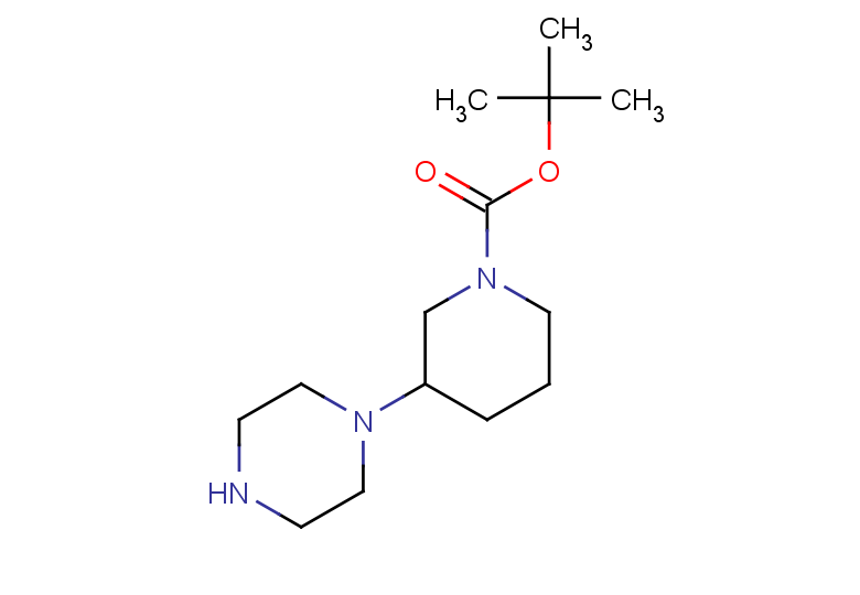 tert-butyl 3-(piperazin-1-yl)piperidine-1-carboxylate