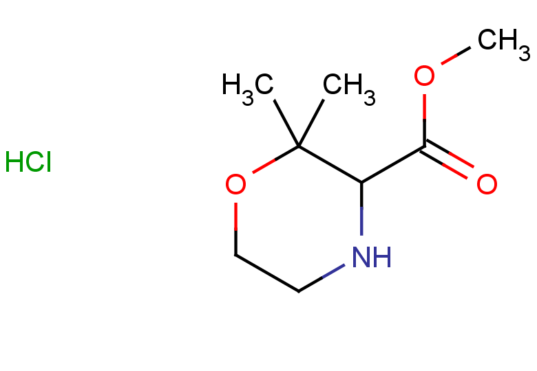 methyl 2,2-dimethylmorpholine-3-carboxylate hydrochloride