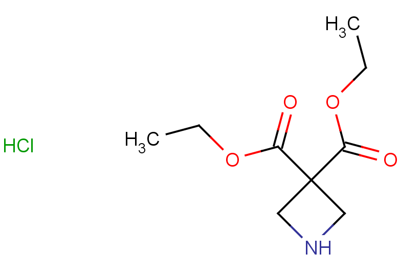 3,3-diethyl azetidine-3,3-dicarboxylate hydrochloride