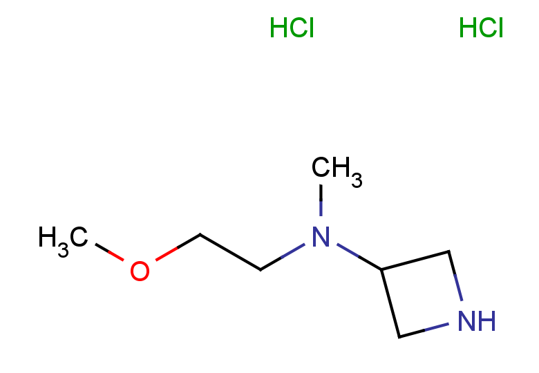 N-(2-methoxyethyl)-N-methylazetidin-3-amine dihydrochloride