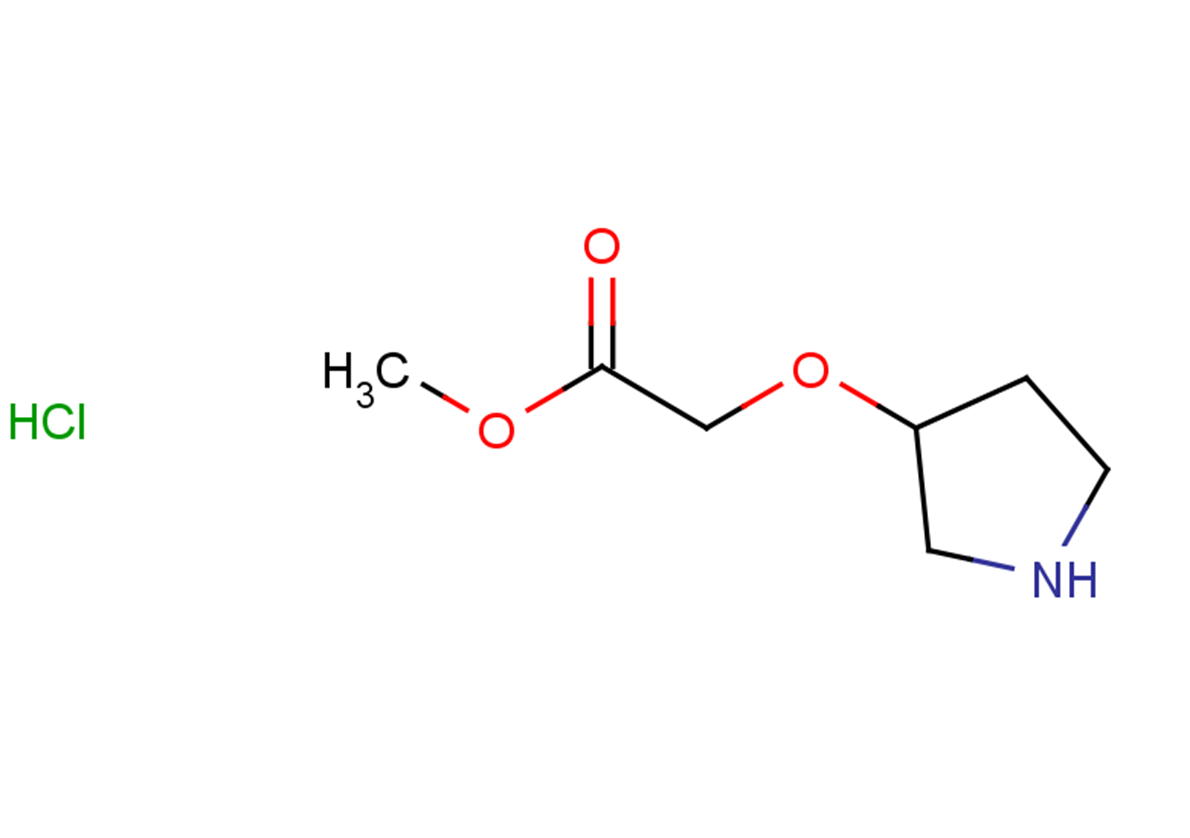 methyl 2-(pyrrolidin-3-yloxy)acetate hydrochloride