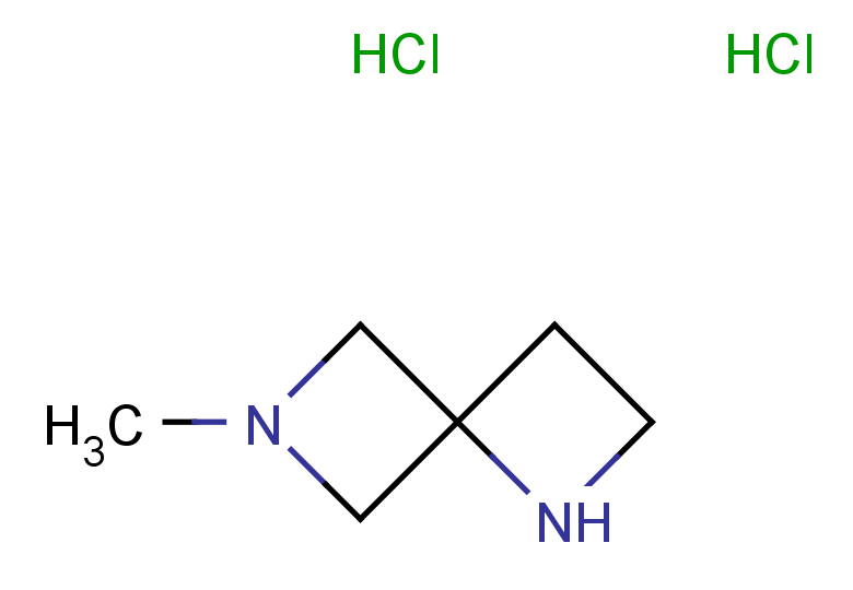 6-methyl-1,6-diazaspiro[3.3]heptane dihydrochloride