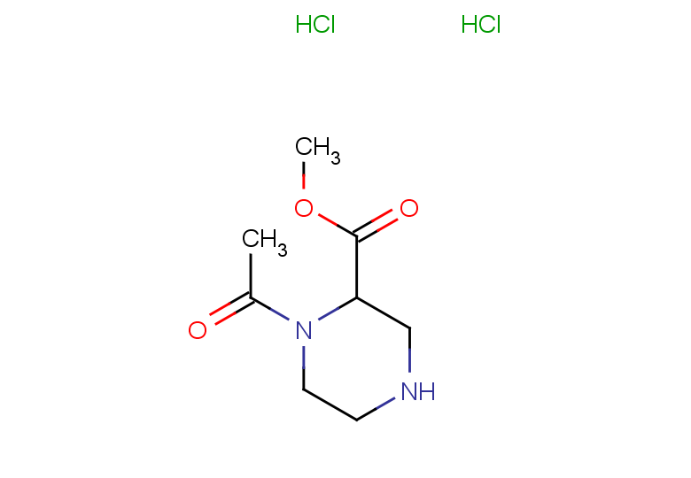 methyl 1-acetylpiperazine-2-carboxylate dihydrochloride