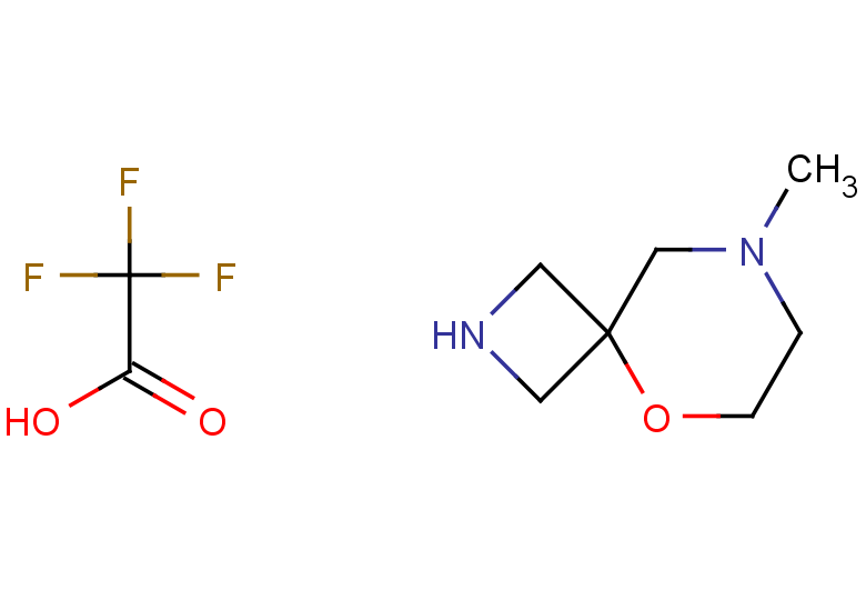 8-methyl-5-oxa-2,8-diazaspiro[3.5]nonane, trifluoroacetic acid