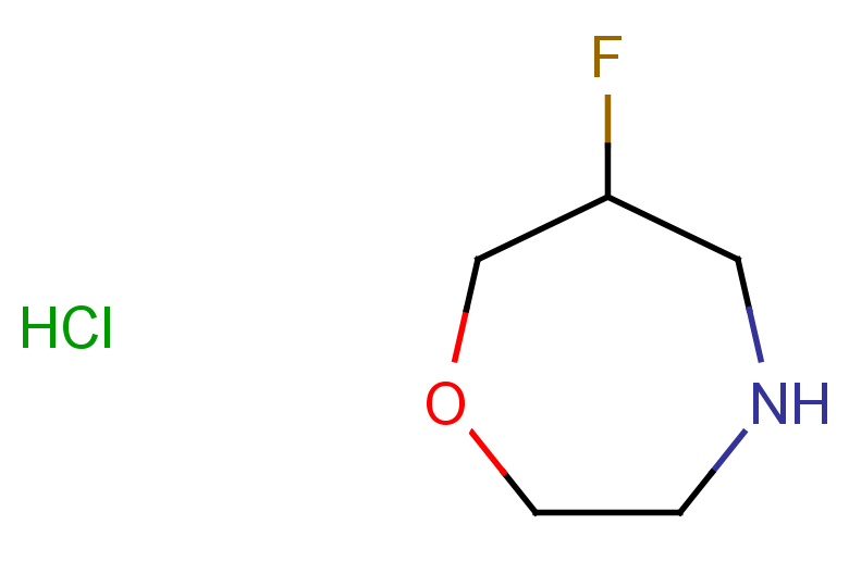 6-fluoro-1,4-oxazepane hydrochloride