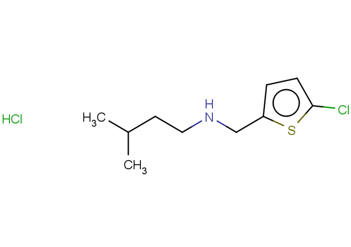 [(5-chlorothiophen-2-yl)methyl](3-methylbutyl)amine hydrochloride