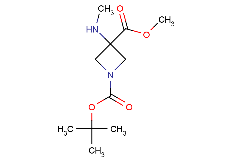1-tert-butyl 3-methyl 3-(methylamino)azetidine-1,3-dicarboxylate