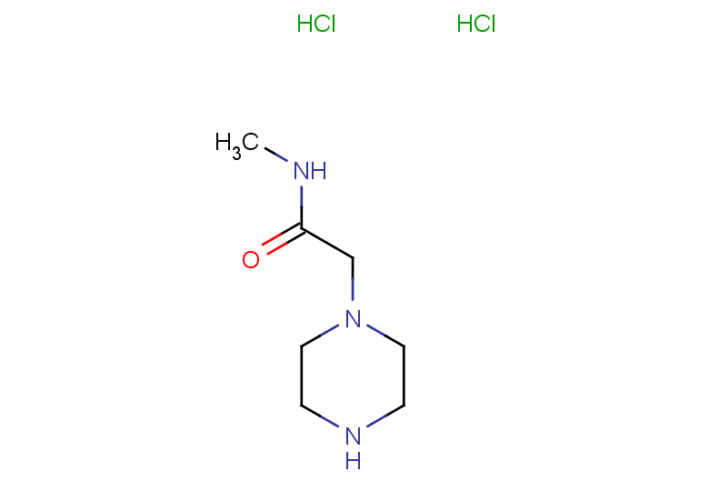 N-methyl-2-(piperazin-1-yl)acetamide dihydrochloride