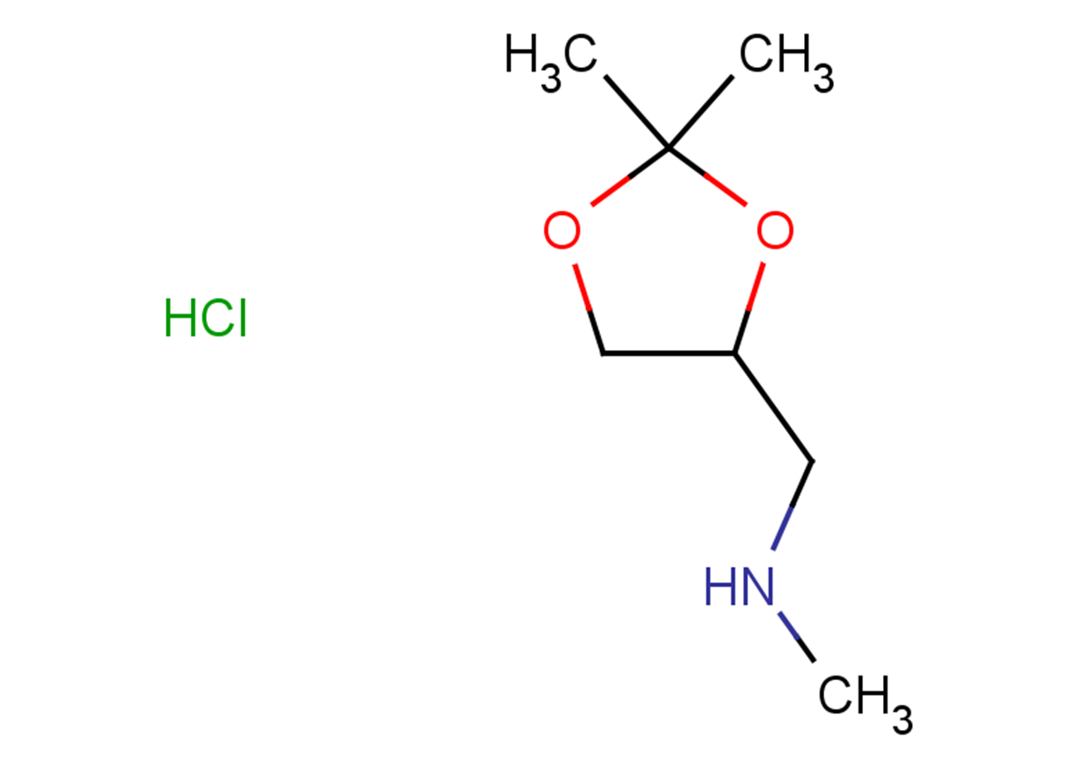 [(2,2-dimethyl-1,3-dioxolan-4-yl)methyl](methyl)amine hydrochloride