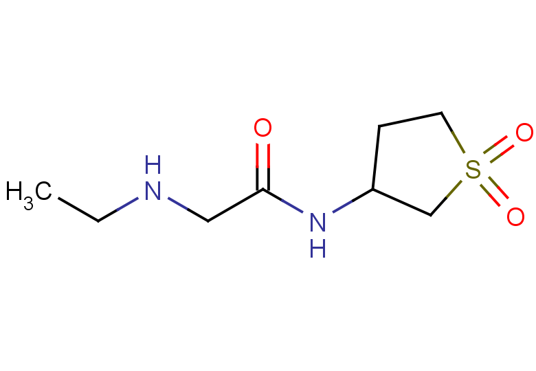 N-(1,1-dioxo-1lambda6-thiolan-3-yl)-2-(ethylamino)acetamide