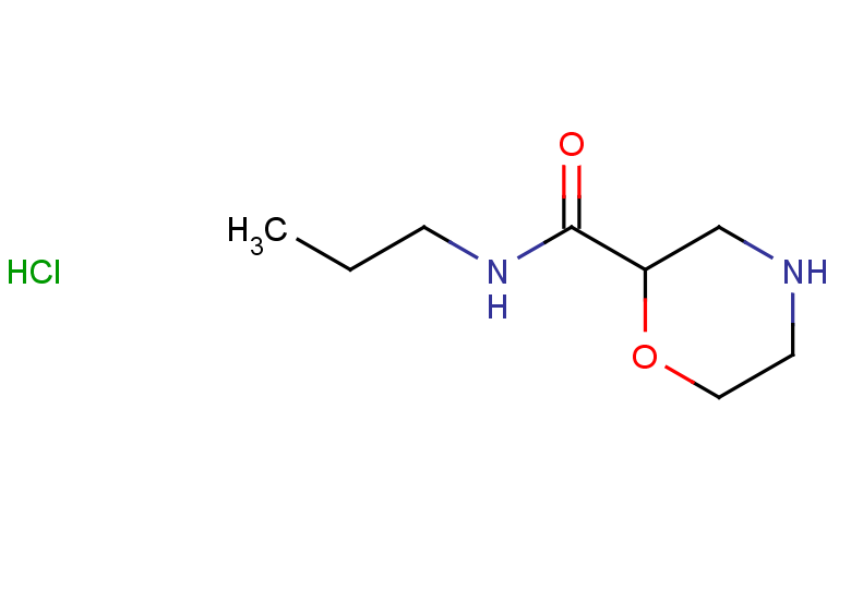 N-propylmorpholine-2-carboxamide hydrochloride
