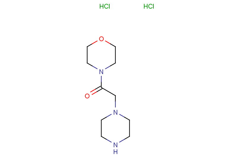 1-(morpholin-4-yl)-2-(piperazin-1-yl)ethan-1-one dihydrochloride