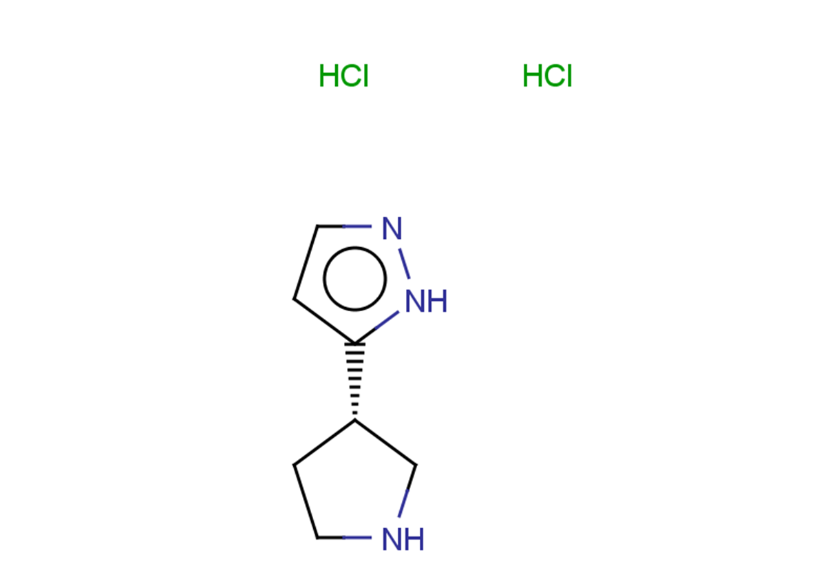 5-[(3S)-pyrrolidin-3-yl]-1H-pyrazole dihydrochloride