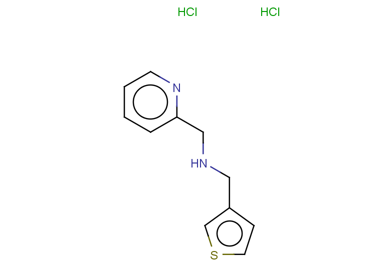 [(pyridin-2-yl)methyl][(thiophen-3-yl)methyl]amine dihydrochloride
