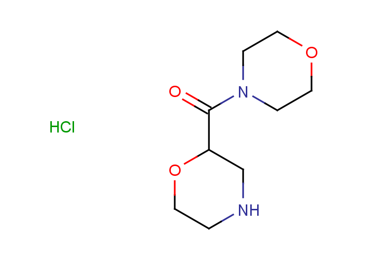 2-(morpholine-4-carbonyl)morpholine hydrochloride