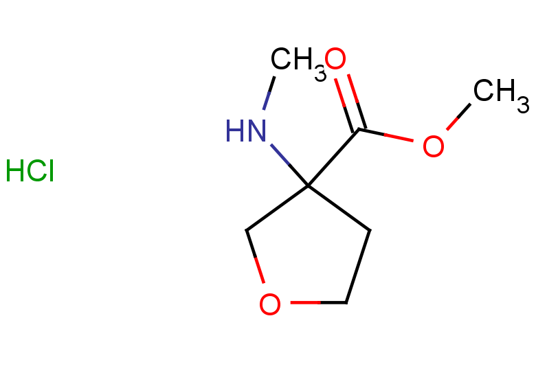 methyl 3-(methylamino)oxolane-3-carboxylate hydrochloride