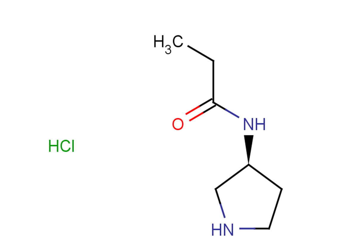 N-[(3S)-pyrrolidin-3-yl]propanamide hydrochloride