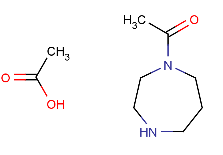 1-(1,4-diazepan-1-yl)ethan-1-one, acetic acid