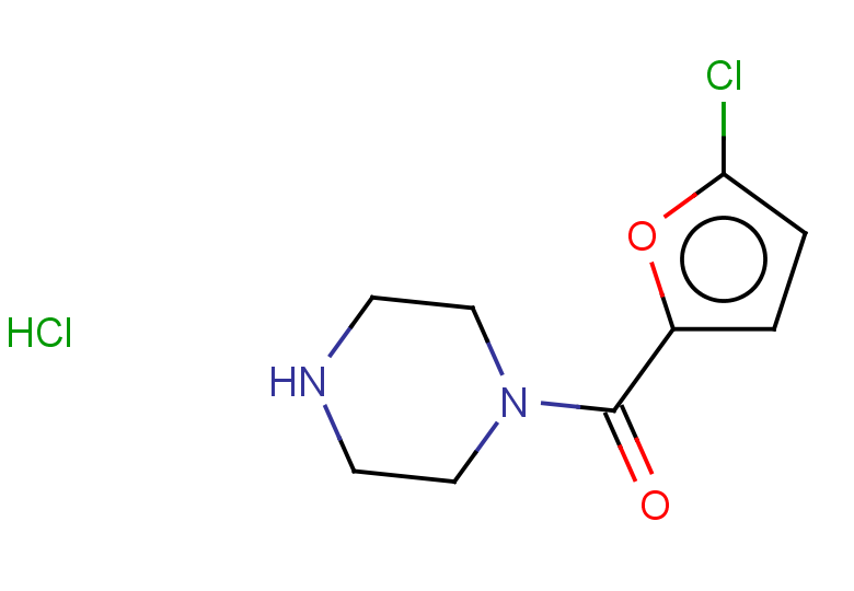 1-[(5-chlorofuran-2-yl)carbonyl]piperazine hydrochloride