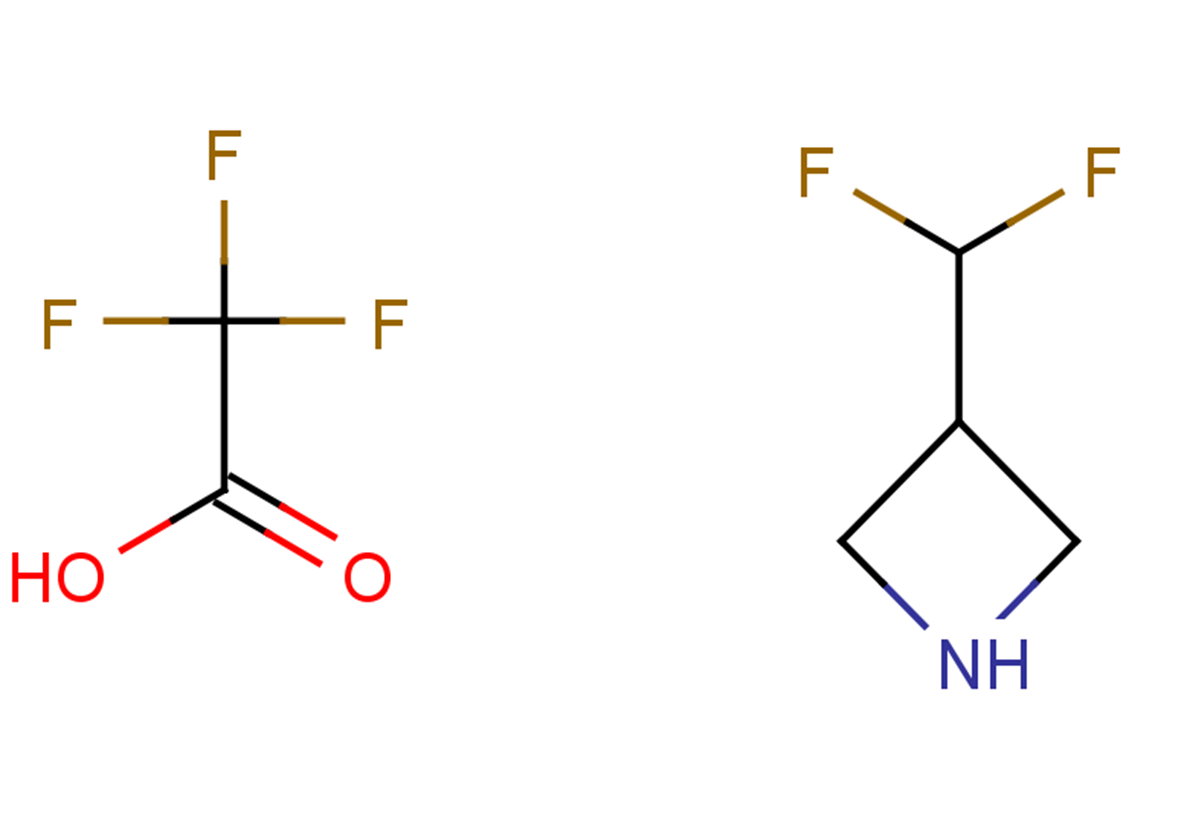 3-(difluoromethyl)azetidine, trifluoroacetic acid