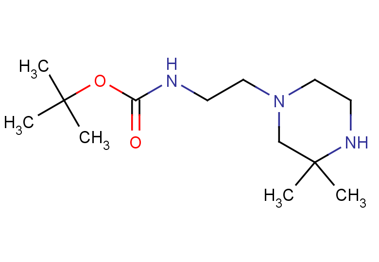 tert-butyl N-[2-(3,3-dimethylpiperazin-1-yl)ethyl]carbamate
