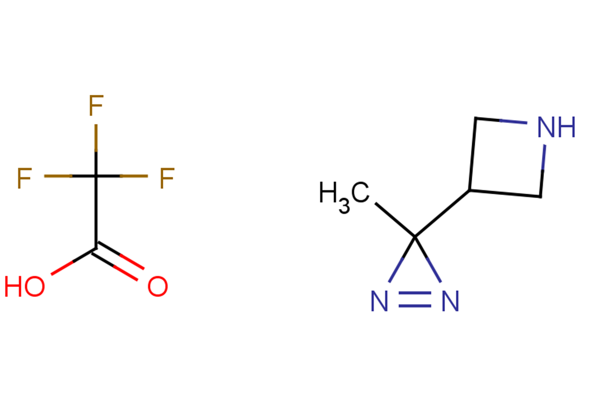 3-(3-methyl-3H-diazirin-3-yl)azetidine, trifluoroacetic acid