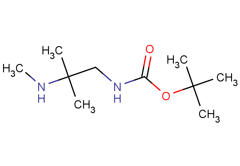 tert-butyl N-[2-methyl-2-(methylamino)propyl]carbamate