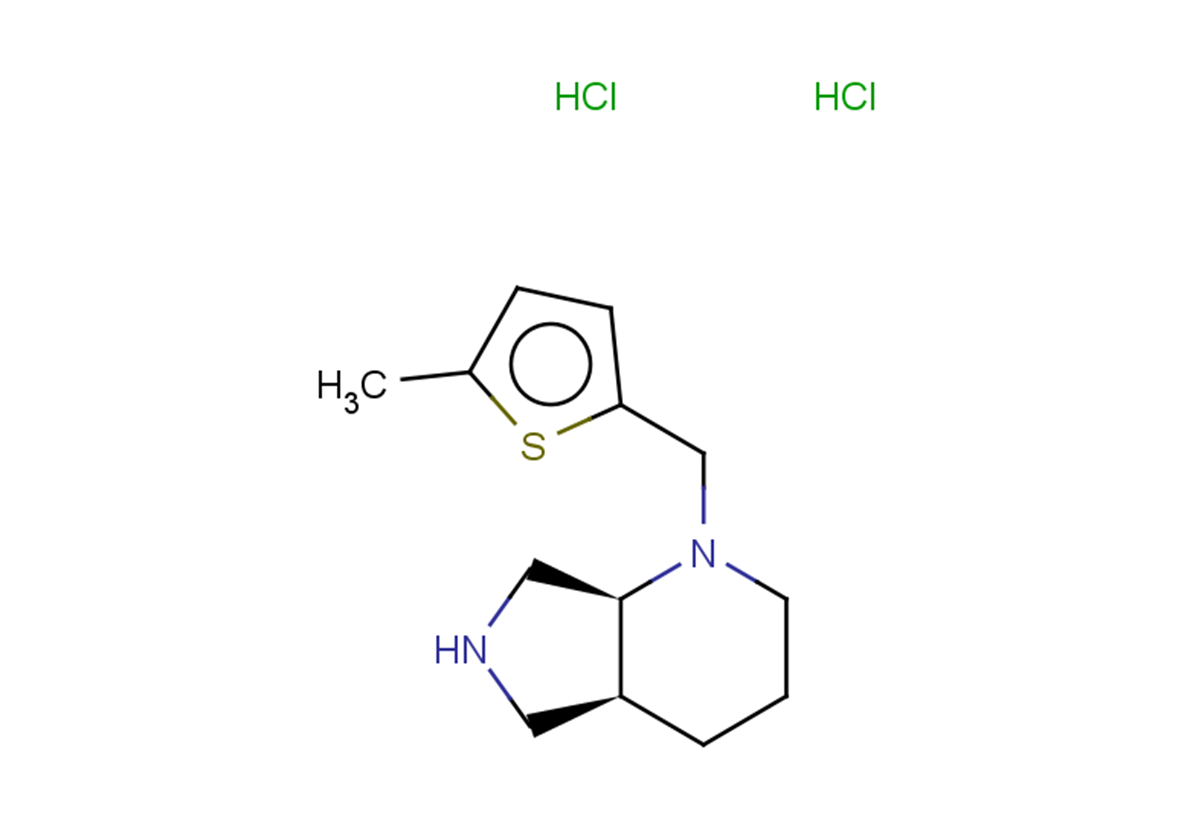 (4aS,7aS)-1-[(5-methylthiophen-2-yl)methyl]-octahydro-1H-pyrrolo[3,4-b]pyridine dihydrochloride