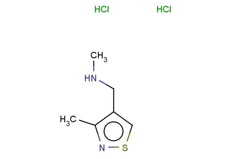 methyl[(3-methyl-1,2-thiazol-4-yl)methyl]amine dihydrochloride