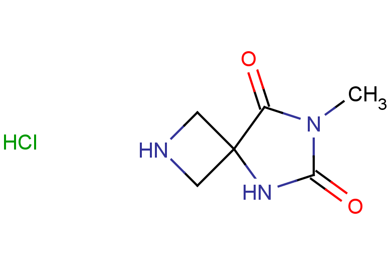 7-methyl-2,5,7-triazaspiro[3.4]octane-6,8-dione hydrochloride
