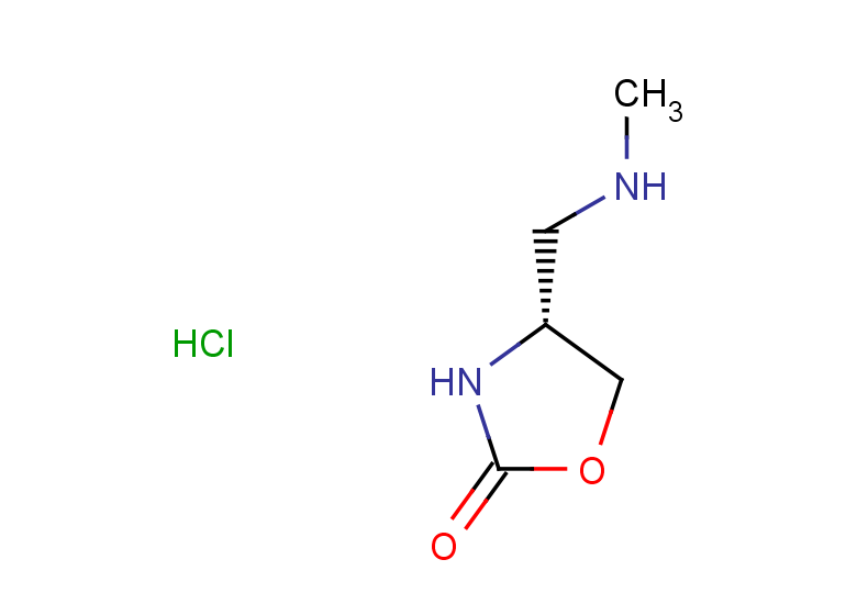 (4R)-4-[(methylamino)methyl]-1,3-oxazolidin-2-one hydrochloride