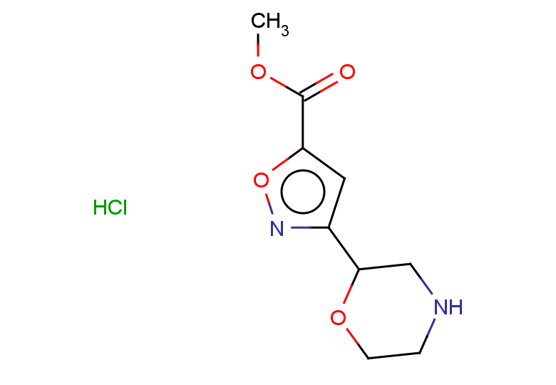 methyl 3-(morpholin-2-yl)-1,2-oxazole-5-carboxylate hydrochloride