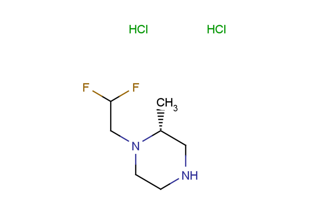 (2R)-1-(2,2-difluoroethyl)-2-methylpiperazine dihydrochloride