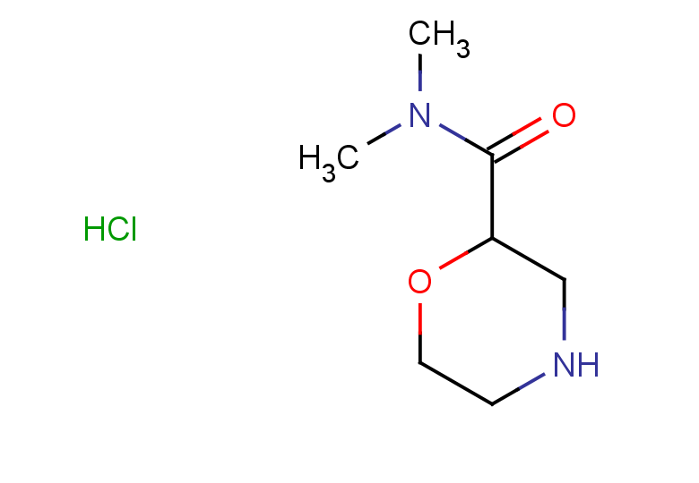 N,N-dimethylmorpholine-2-carboxamide hydrochloride