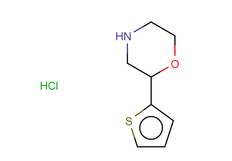 2-(thiophen-2-yl)morpholine hydrochloride