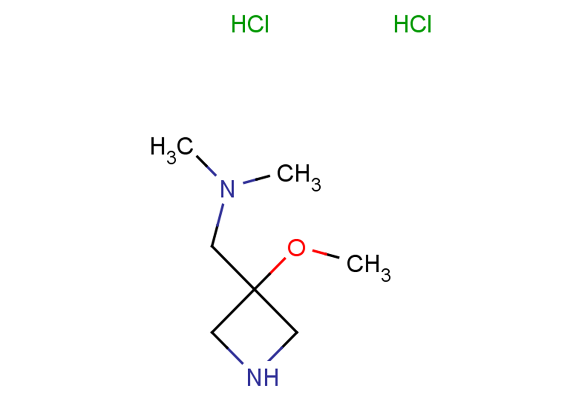 [(3-methoxyazetidin-3-yl)methyl]dimethylamine dihydrochloride