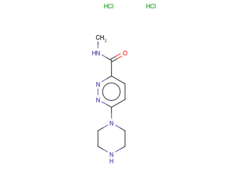 N-methyl-6-(piperazin-1-yl)pyridazine-3-carboxamide dihydrochloride
