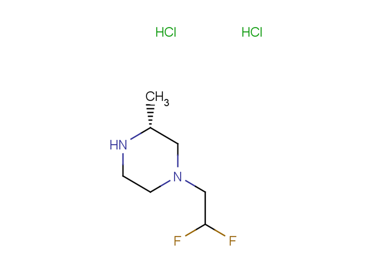 (3R)-1-(2,2-difluoroethyl)-3-methylpiperazine dihydrochloride