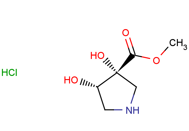 rac-methyl (3R,4S)-3,4-dihydroxypyrrolidine-3-carboxylate hydrochloride