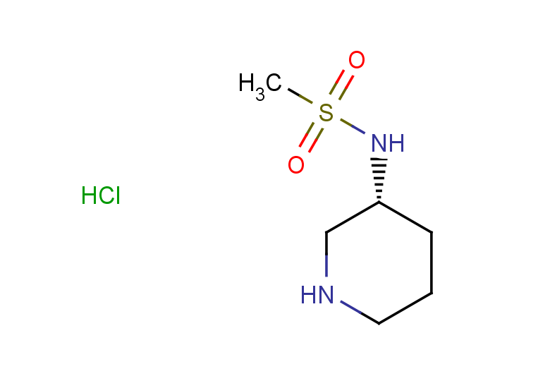 N-[(3R)-piperidin-3-yl]methanesulfonamide hydrochloride
